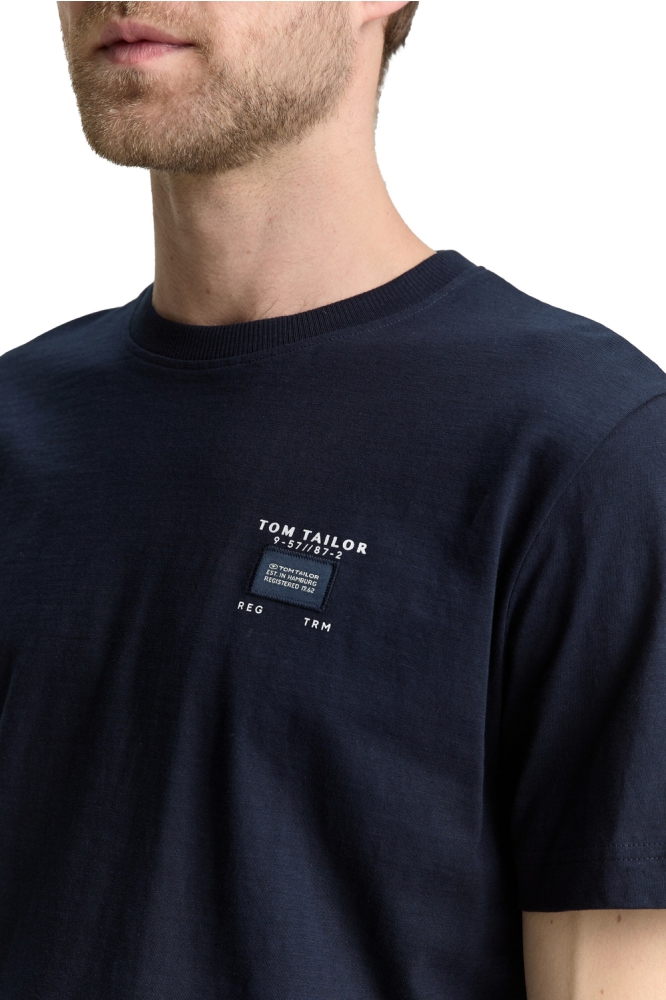 BASIC T SHIRT IN GEMELEERDE LOOK 1046757XX10 10668